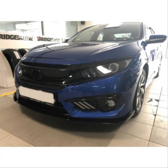 Μπροστινά Φανάρια Set Για Honda Civic FC5 2016-2021 Munstang Look Led Black