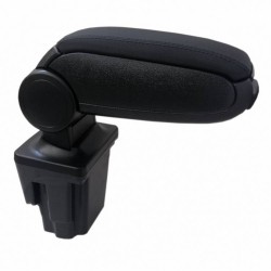 Κονσόλα Χειροφρένου Τεμπέλης Για Seat Leon 1P 2005-2012 Δερματίνη  Μαύρο Χρώμα