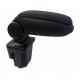 Κονσόλα Χειροφρένου Τεμπέλης Για Seat Leon 1P 2005-2012 Δερματίνη  Μαύρο Χρώμα