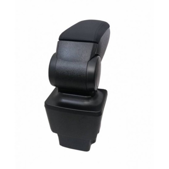 Κονσόλα Χειροφρένου Τεμπέλης Για Seat Leon 1P 2005-2012 Δερματίνη  Μαύρο Χρώμα