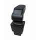 Κονσόλα Χειροφρένου Τεμπέλης Για Seat Leon 1P 2005-2012 Δερματίνη  Μαύρο Χρώμα