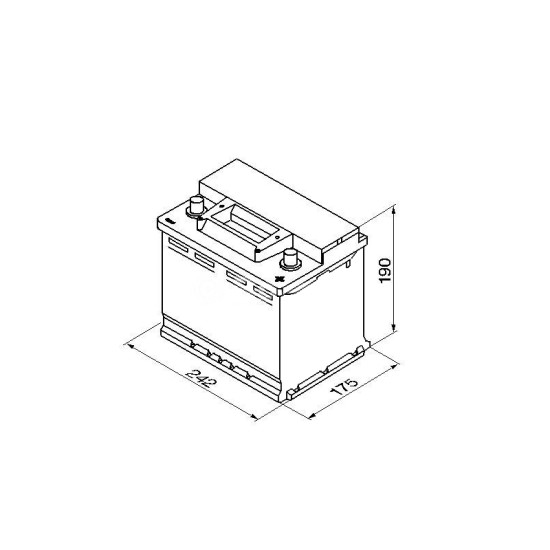 Μπαταρία Αυτοκινήτου 56Ah Δεξιά Bosch 480Α (ΕΝ) S3005