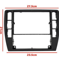 Πλαίσιο / Πρόσοψη 2DIN Για VW Passat B5 & B5.5 96-05 Μαύρο 1 Τεμάχιο