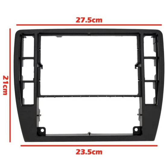 Πλαίσιο / Πρόσοψη 2DIN Για VW Passat B5 & B5.5 96-05 Μαύρο 1 Τεμάχιο