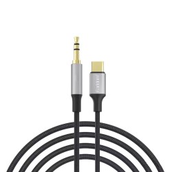 Καλώδιο Ήχου Πλεξούδα Aux 3.5mm Σε Type-C Earldom ET-AUX61 1m 1 Τεμάχιο