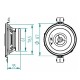 Ηχεία Αυτοκινήτου Alpine SXE-0825S 3.5''/8.6cm 150w Peak 20w RMS Ομοαξονικά 2 Δρόμων Ζευγάρι 2 Τεμάχια