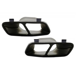 Μπούκες Εξάτμισης Για Mercedes-Benz A-Class W176 12-18 Amg A45 / CLA W117 13-18 Mαύρο (2 Διπλές) Μπούκες Εξάτμισης Για Mercedes-Benz A-Class W176 12-18 Amg A45 / CLA W117 13-18 Mαύρο (2 Διπλές)