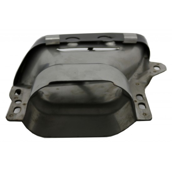 Μπούκες Εξάτμισης Για Mercedes-Benz A-Class W176 12-18 Amg A45 / CLA W117 13-18 Mαύρο (2 Διπλές)