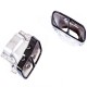 Μπούκες Εξάτμισης Για Mercedes-Benz A-Class W176 12-18 Amg A45 / CLA W117 13-18 Mαύρο (2 Διπλές)