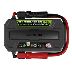 Εκκινητής Μπαταριών Αυτοκινήτου, Powerbank, Φακός Led 3 Σε1 Lokithor J5000 Pro LifePO4 12 Volt 5000A