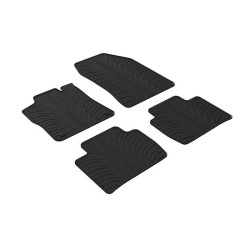 Πατάκια Αυτοκινήτου Gledring 0169 Peugeot 408X PHEV Crossover 2022- Αυτόματο Μαύρο 4 Τεμάχια