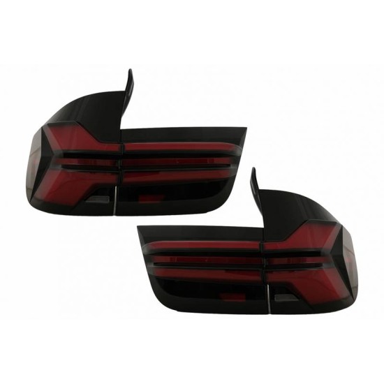 Πισινά Φανάρια Set Για Bmw X5 E70 07-13 Led Bar Upgrade to G05 LCI Look Smoke
