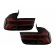 Πισινά Φανάρια Set Για Bmw X5 E70 07-13 Led Bar Upgrade to G05 LCI Look Smoke