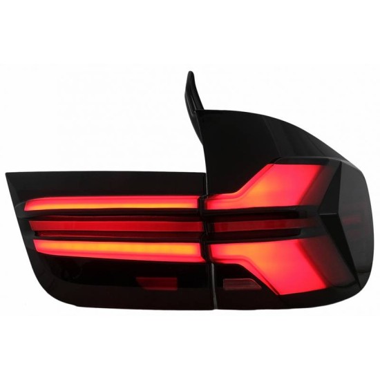 Πισινά Φανάρια Set Για Bmw X5 E70 07-13 Led Bar Upgrade to G05 LCI Look Smoke