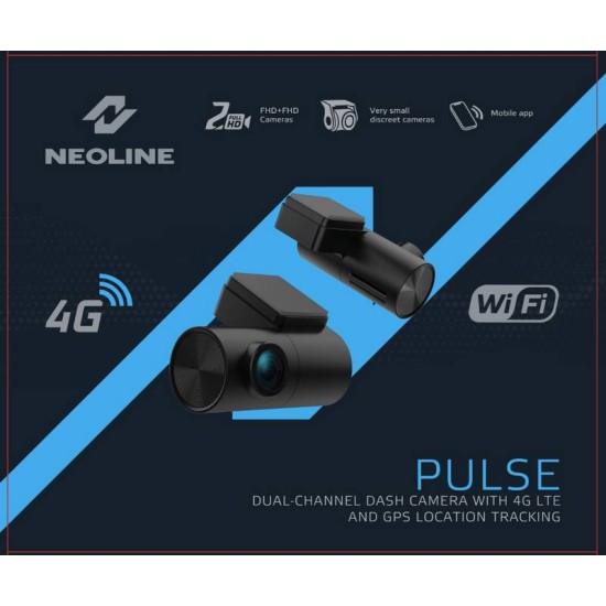 Κάμερα Καταγραφής Πορείας 2 Channel Wi-fi FHD+HD Neoline Pulse Κάμερα Καταγραφής Πορείας 2 Channel Wi-fi FHD+HD Neoline Pulse