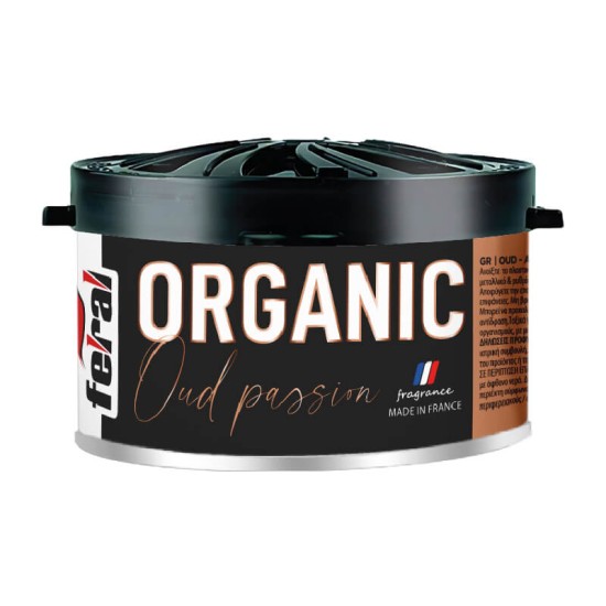 Αρωματικό Αυτοκινήτου Κονσέρβα Feral Με Άρωμα Oud Passion 40gr