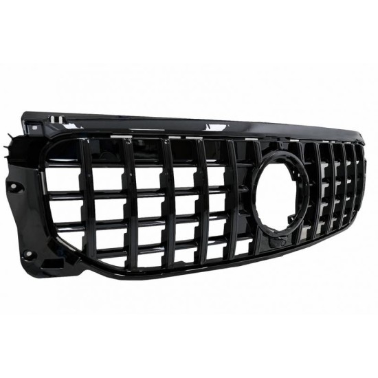 Μάσκα Για Mercedes-Benz GLB X247 19-23 Standard / Progressive / Style Panamericana Look Glossy Black/Night Package