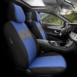 Καλύμματα Αυτοκινήτου Otom Smart Design Universal Ύφασμα / Δερματίνη Σετ Εμπρός / Πίσω 11 Τεμαχίων Μαύρο / Μπλε SLTSMT104-NZ