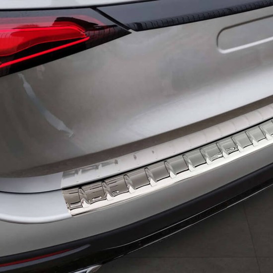 Προστατευτικό Πίσω Προφυλακτήρα Για Mercedes-Benz GLC X254 22+ Από Ανοξείδωτο Ατσάλι (Steel)