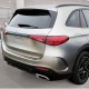 Προστατευτικό Πίσω Προφυλακτήρα Για Mercedes-Benz GLC X254 22+ Από Ανοξείδωτο Ατσάλι (Steel)
