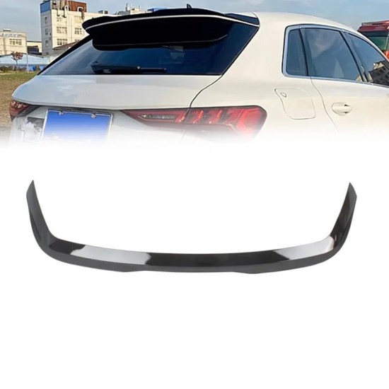 Αεροτομή Οροφής Για Audi A3 8Y Sportsback 2020+ S3 Look Μαύρο Γυαλιστερό Από Abs Πλαστικό