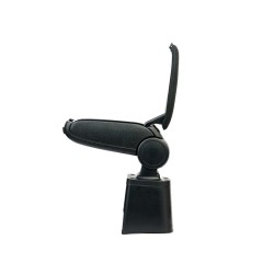 Κονσόλα Χειροφρένου Τεμπέλης  "Oem" Design Για Seat Ibiza / Cordoba 6L 02-08 Υφασμάτινη Μαύρο Χρώμα