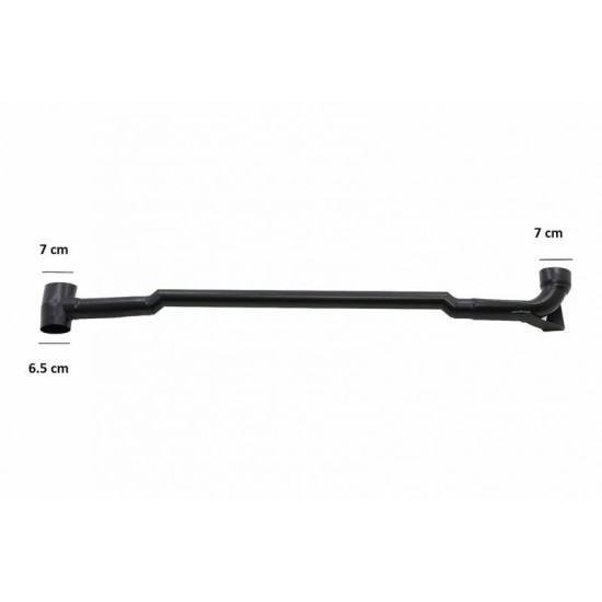 Diffuser Πίσω Προφυλακτήρα Για Mercedes-Benz C-Class W206 S206 Sport Line 2021+ C63 Look Με 2 Διπλές Εξατμίσεις Δεξιά & Αριστερά Μαύρες Από Abs Πλαστικό 1 Τεμάχιο