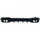Diffuser Πίσω Προφυλακτήρα Για Mercedes-Benz C-Class W206 S206 Sport Line 2021+ C63 Look Με 2 Διπλές Εξατμίσεις Δεξιά & Αριστερά Μαύρες Από Abs Πλαστικό 1 Τεμάχιο