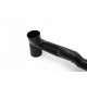 Diffuser Πίσω Προφυλακτήρα Για Mercedes-Benz C-Class W206 S206 Sport Line 2021+ C63 Look Με 2 Διπλές Εξατμίσεις Δεξιά & Αριστερά Μαύρες Από Abs Πλαστικό 1 Τεμάχιο