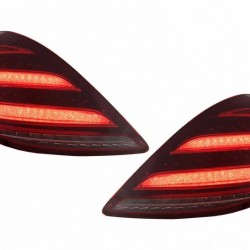 Πισινά Φανάρια Set Για Mercedes-Benz S-Class W222 (2014-2017) Dynamic Φλας Facelift Design Κόκκινο/Φιμέ Πισινά Φανάρια Set Για Mercedes-Benz S-Class W222 (2014-2017) Dynamic Φλας Facelift Design Κόκκινο/Φιμέ