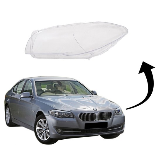 Κρύσταλλο Φαναριού Αριστερό Για Bmw 5 F10 LCI 13-16 1 Τεμάχιο
