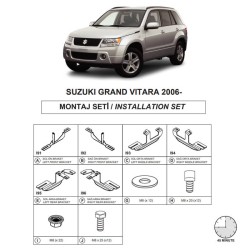 Βάσεις Πλαινών Σκαλοπατιών (Dma) Για Suzuki Grand Vitara 2006-2015 Suv Jt Βάσεις Πλαινών Σκαλοπατιών (Dma) Για Suzuki Grand Vitara 2006-2015 Suv Jt