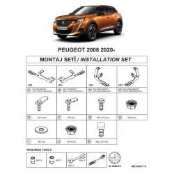 Βάσεις Πλαινών Σκαλοπατιών (Dma) For Peugeot 2008 2020- Suv P24 Βάσεις Πλαινών Σκαλοπατιών (Dma) For Peugeot 2008 2020- Suv P24