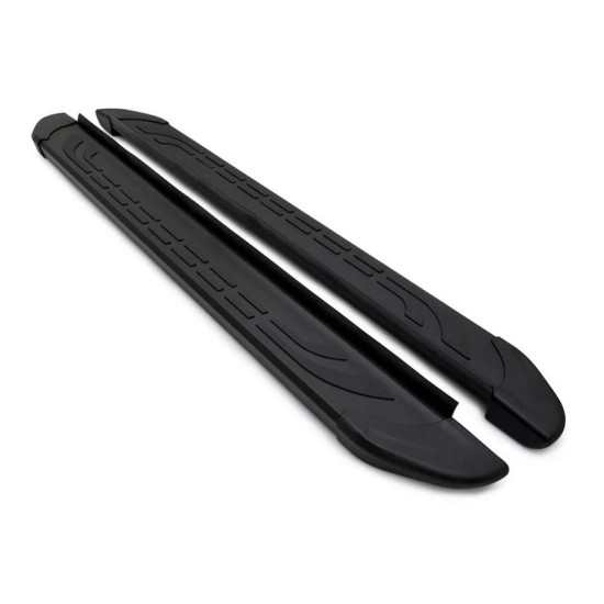 Πλαινά Σκαλοπάτια FABA (Black-173cm) 2 Τεμάχια Αλουμινίου Χωρίς Βάσεις Πλαινά Σκαλοπάτια FABA (Black-173cm) 2 Τεμάχια Αλουμινίου Χωρίς Βάσεις