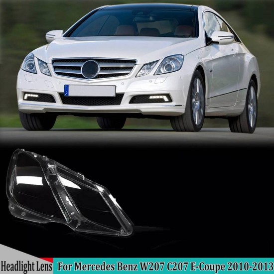 Κρύσταλλο Φαναριού Δεξί Για Mercedes-Benz E-Class Coupe C207 / A207 / W207 Pre-Facelift 09-13 1 Τεμάχιο