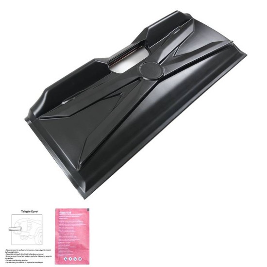 Προστατευτικό Πόρτας Καρότσας Για Mercedes-Benz X-Class W470 2017+ Μεγάλο Από Abs Πλαστικό Μαύρο