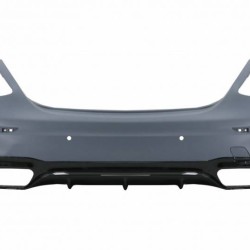 Πισινός Προφυλακτήρας Για Mercedes-Benz E-Class W213 16-19 Pre-Facelift Amg 63s Look Black Edition