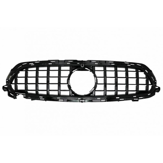 Μάσκα Για Mercedes-Benz E-Class Facelift W213 S213 C238 A238 Amg Line GT Panamericana Look Μαύρο 1 Τεμάχιο