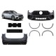 Body Kit Για Mercedes-Benz GLC SUV X254 (2022+) GLC63Amg Look Night Package Με Προφυλακτήρες, Μάσκα, Μπούκες