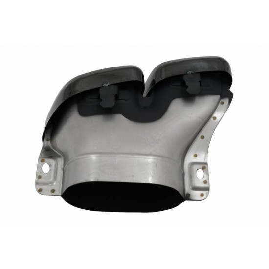 Μπούκες Εξάτμισης Για Mercedes-Benz C-Class W205 / E-Class W213 / S-Class W222 / GLE C292 / GLE W166 / GLC W253 Amg Look Black Edition 2 Τεμάχια