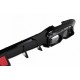 Diffuser Πίσω Προφυλακτήρα Για Mercedes-Benz E-Class W213 16-19 Με Amg Line Προφυλακτήρα Μαύρο Brabus Look Με Μαύρες Μπούκες