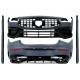 Body kit Για Mercedes-Benz CLA C118 Sedan X118 Shooting Brake (2019-up) CLA45s Amg Look Black Edition Με Μάσκα & Μπούκες Μαύρες
