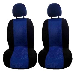 Πλατοκαθίσματα Αυτοκινήτου Μπροστινά Alcadara Super Fresh Μαύρο-Μπλε 2 Τεμάχια Πλατοκαθίσματα Αυτοκινήτου Μπροστινά Alcadara Super Fresh Μαύρο-Μπλε 2 Τεμάχια