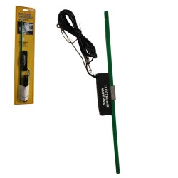 Κεραία Εσωτερική Αυτοκινήτου Universal Με Λαμπάκι