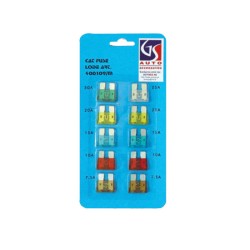 Ασφάλειες Αυτοκινήτου Διχαλωτές Μεγάλες Σε Καρτέλα Σετ 10 Τεμάχια Ασφάλειες Αυτοκινήτου Διχαλωτές Μεγάλες Σε Καρτέλα Σετ 10 Τεμάχια