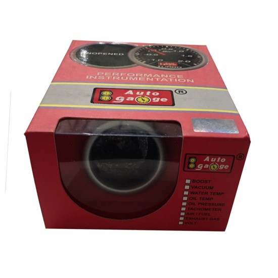 Όργανο Πίεσης Λαδιού Auto Gauge Μαύρο 52mm