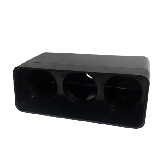Βάση Για Όργανα Ταμπλό Τριπλή Radio 1 Din Σχήμα (3 x 52mm) RE-3 Auto Gauge