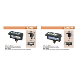 Προβολείς Ομίχλης Universal Με Καπάκια Λευκό 2 Τεμάχια LΑ-8004 Προβολείς Ομίχλης Universal Με Καπάκια Λευκό 2 Τεμάχια LΑ-8004