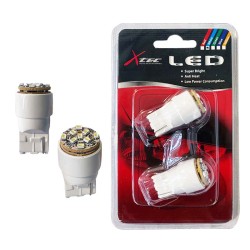 Λάμπες Led T20 12V W21W / 7440 15SMD Λευκό Φως X-Tec 2 Τεμάχια Λάμπες Led T20 12V W21W / 7440 15SMD Λευκό Φως X-Tec 2 Τεμάχια