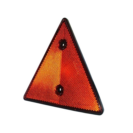 Αντανακλαστικό Τρίγωνο Βιδωτό 139mm x 160mm Proplast Κόκκινο 26106004 1 Τεμάχιο